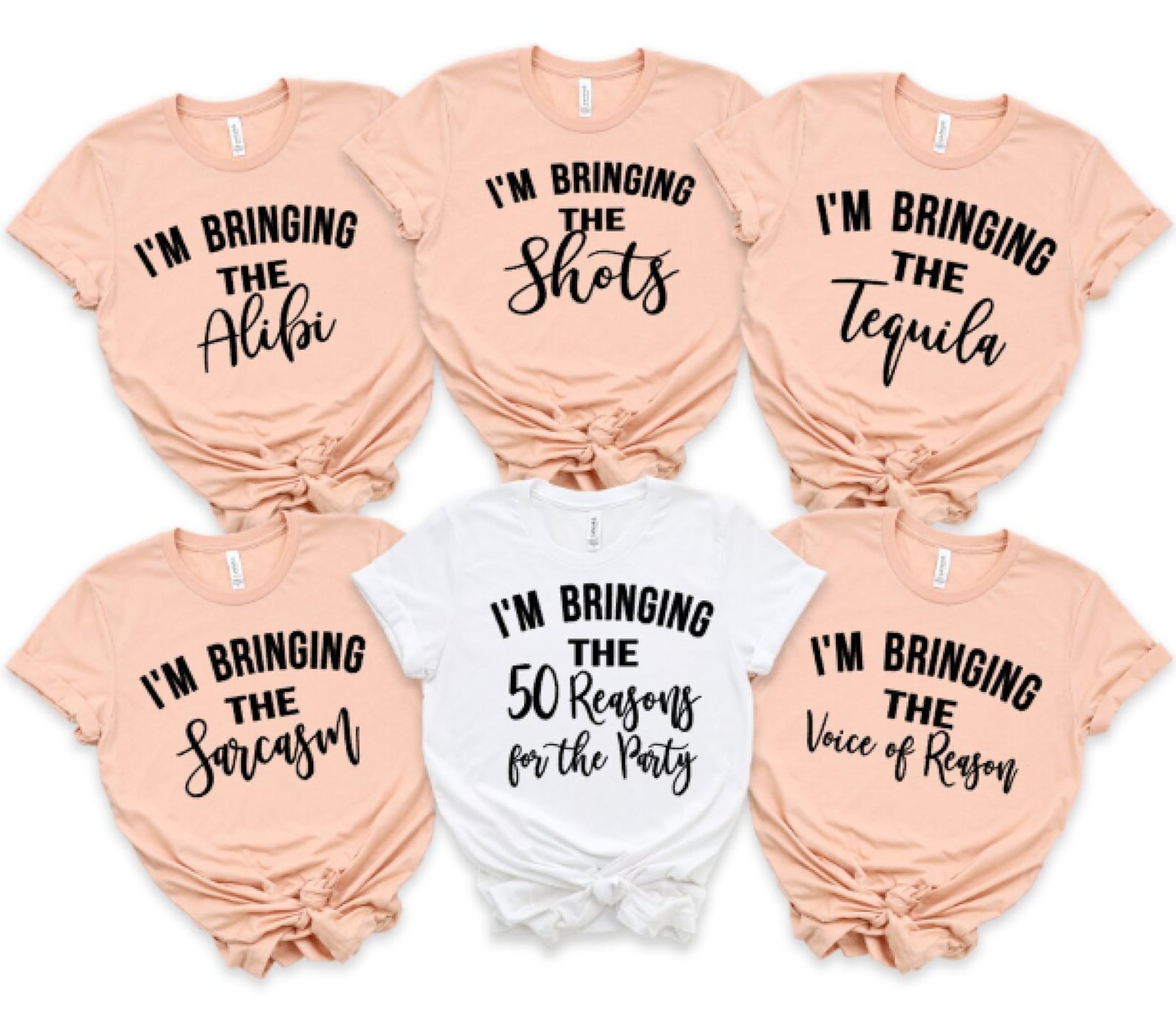 Funny Bachelorette Party Shirtbirthday Party Group Shirts Etsy