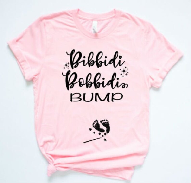 bibbidi bobbidi bump shirt
