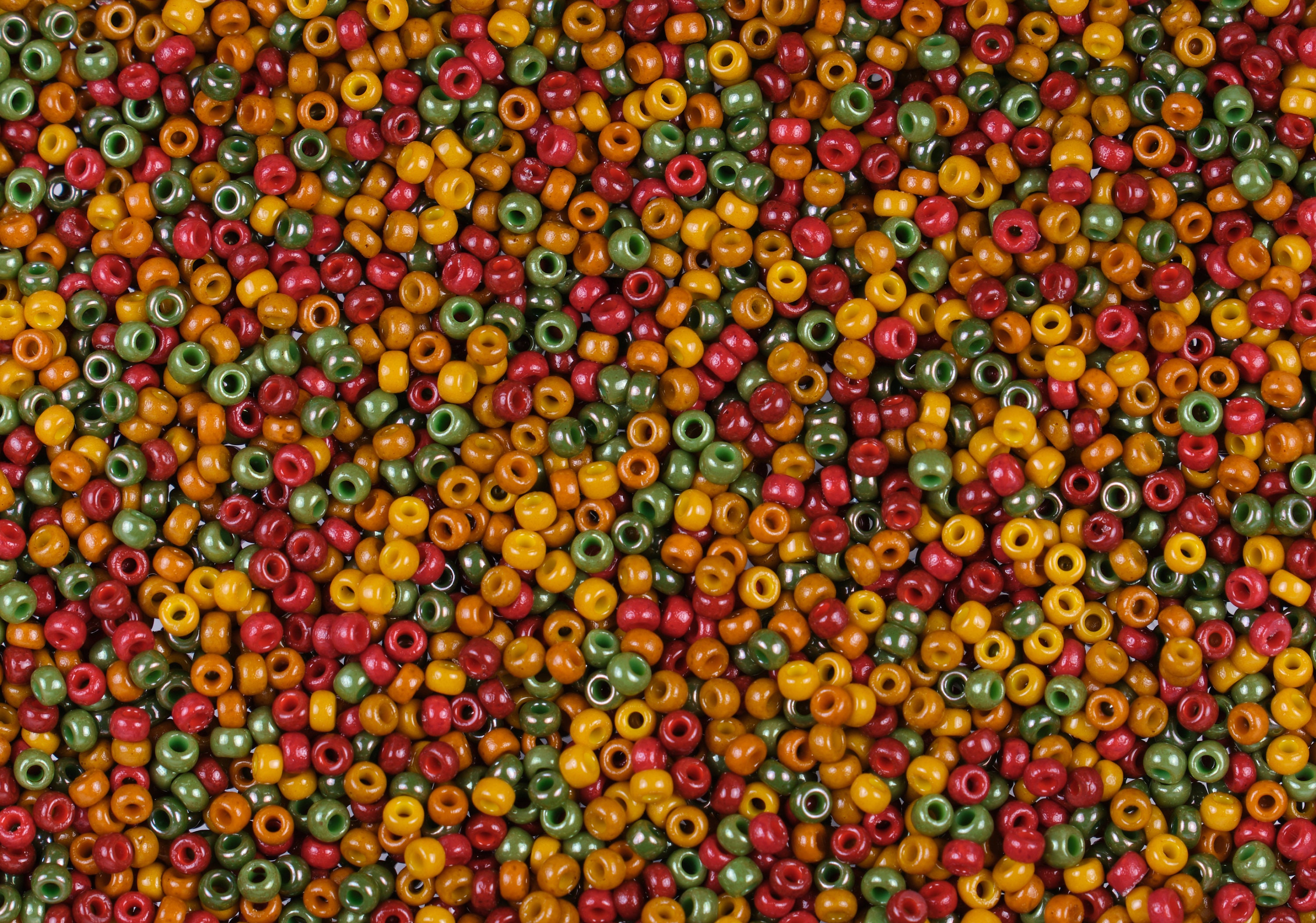 11/0 Toho und Miyuki - Herbst Herbst Blätter Mix #CM19 Japanische Rocailles Perlen EXKLUSIVE MIX