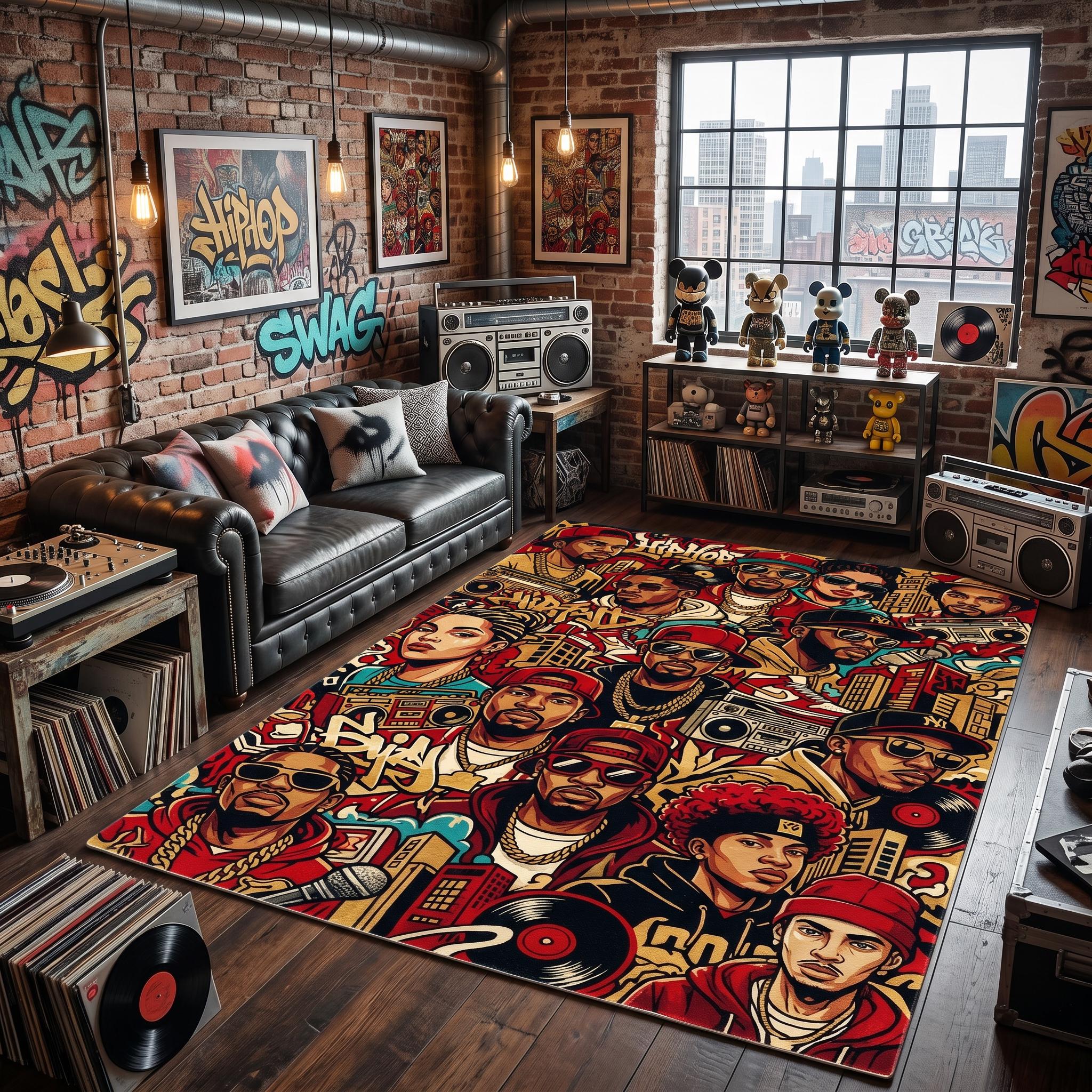 o.z.y.k.i.x Rap Made ラップリマン ラグマット Rap Rugs - Etsy