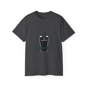 Please Pass The Guinness Pint Tee | Beer Pub Shirt, St. Patrick's Bar Tee image 3