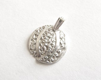 Silver Necklace , Wave design , Minimalist Necklace , Silver , Wave Fine Silver .999 Silver , Made to order