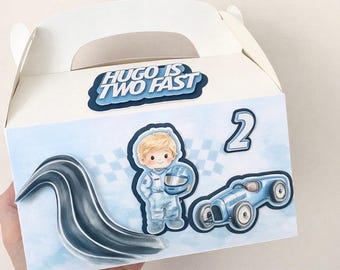 Pudełko na upominki na imprezę 3D z motywem DWA FAST