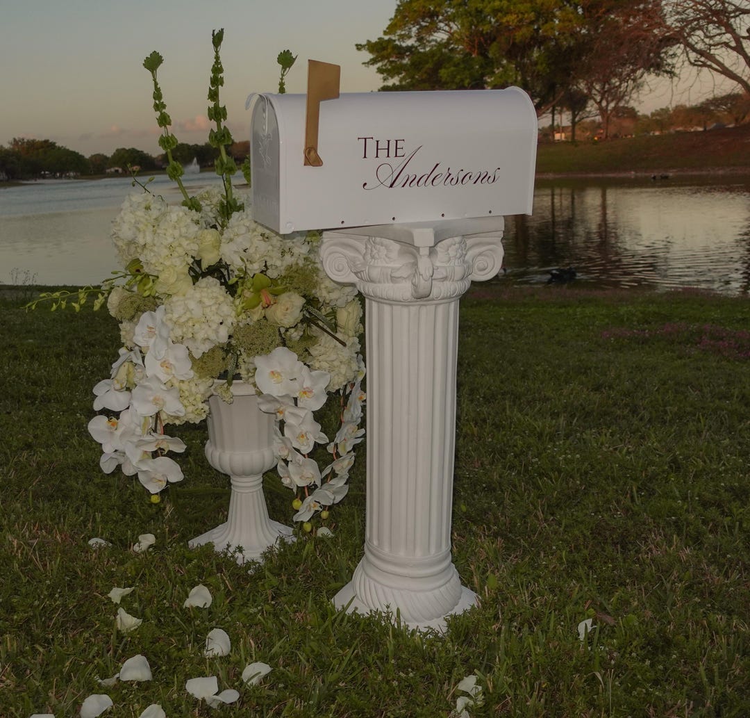 Personalized Wedding Mailbox Card Holder | Custom Box for Cards