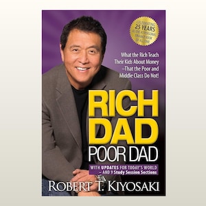 Rich Dad Poor Dad Personal Finance Book | Financial Literacy Guide | Wealth Building & Money Mindset