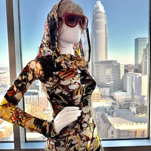 Jean Paul Gaultier Hooded Dress - Etsy