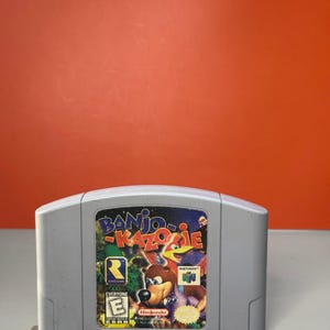 Banjo-Kazooie – Nintendo 64 N64 Cartridge, Authentic Nintendo 1998, Vintage Retro Platformer