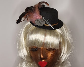 Slay Your Own Dragons Mini Top Hat Fascinator