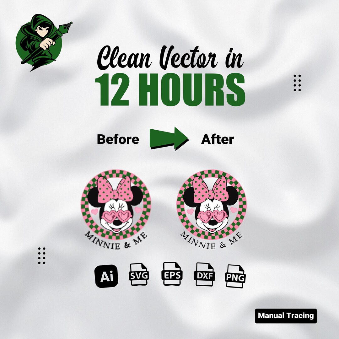 Manual Vector Tracing Service | Logo to SVG, AI, EPS | 12 Hour Delivery ...