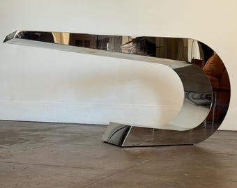Giancarlo Piretti “Onda C” Desk – Italian Design