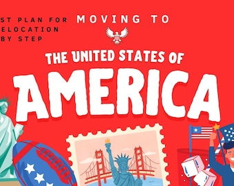 Moving to the USA Checklist- Relocation Planner & Printable PDF