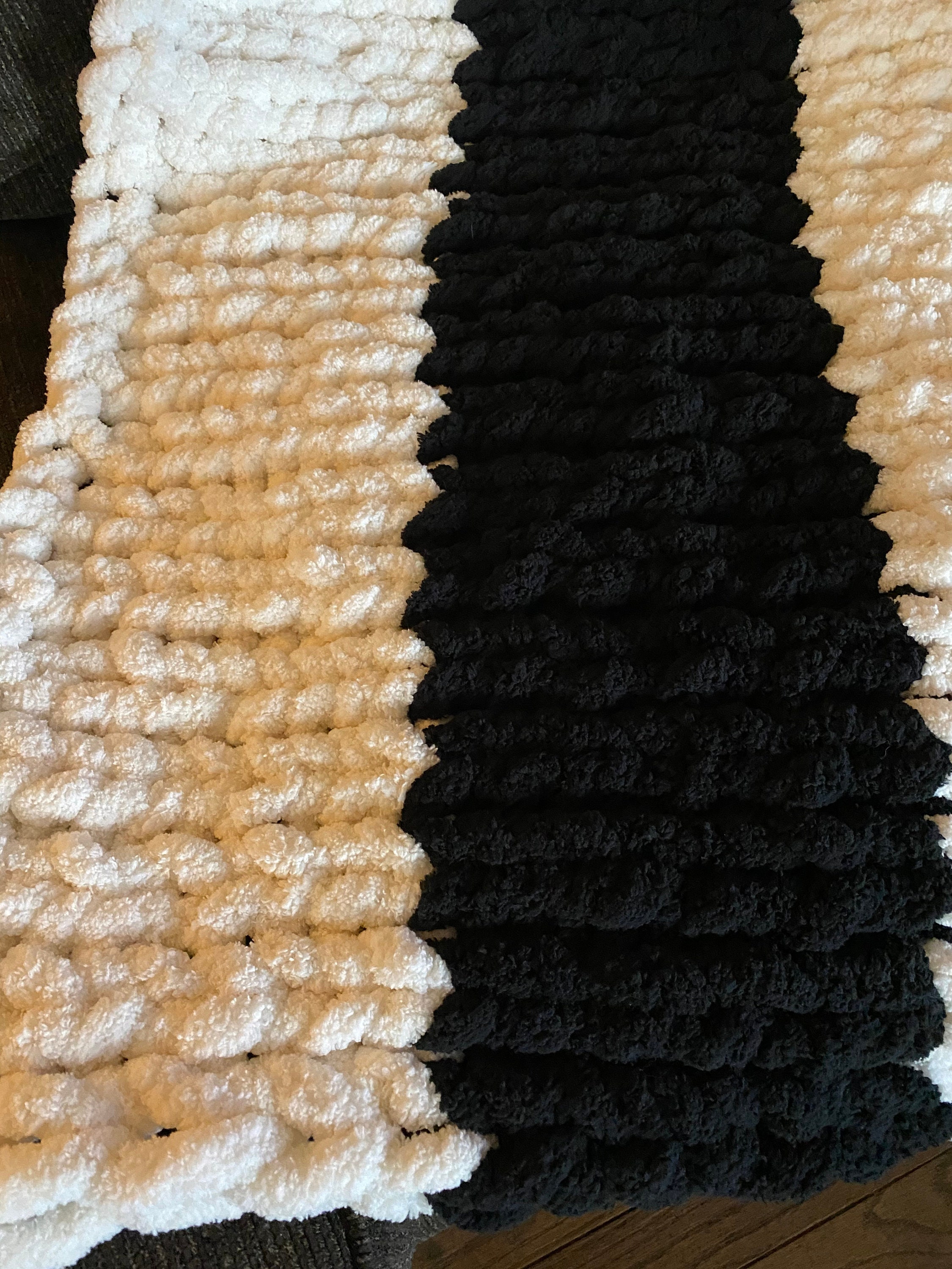 Handmade Brand New Hand Woven Chenille Chunky Throw Custom Etsy