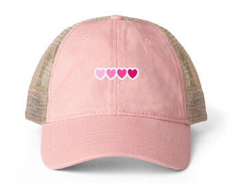 Women's Washed Mesh-Back Cap