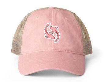 Women's Washed Mesh-Back Cap