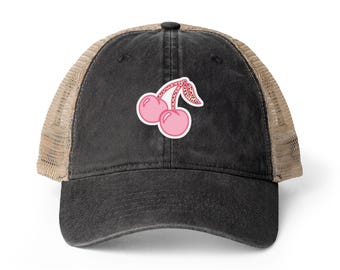 Women's Washed Mesh-Back Cap