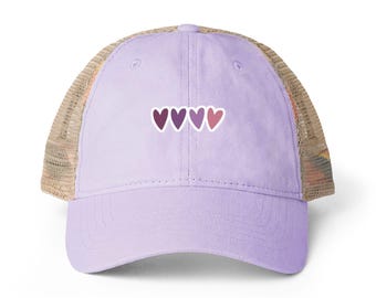 Women's Washed Mesh-Back Cap