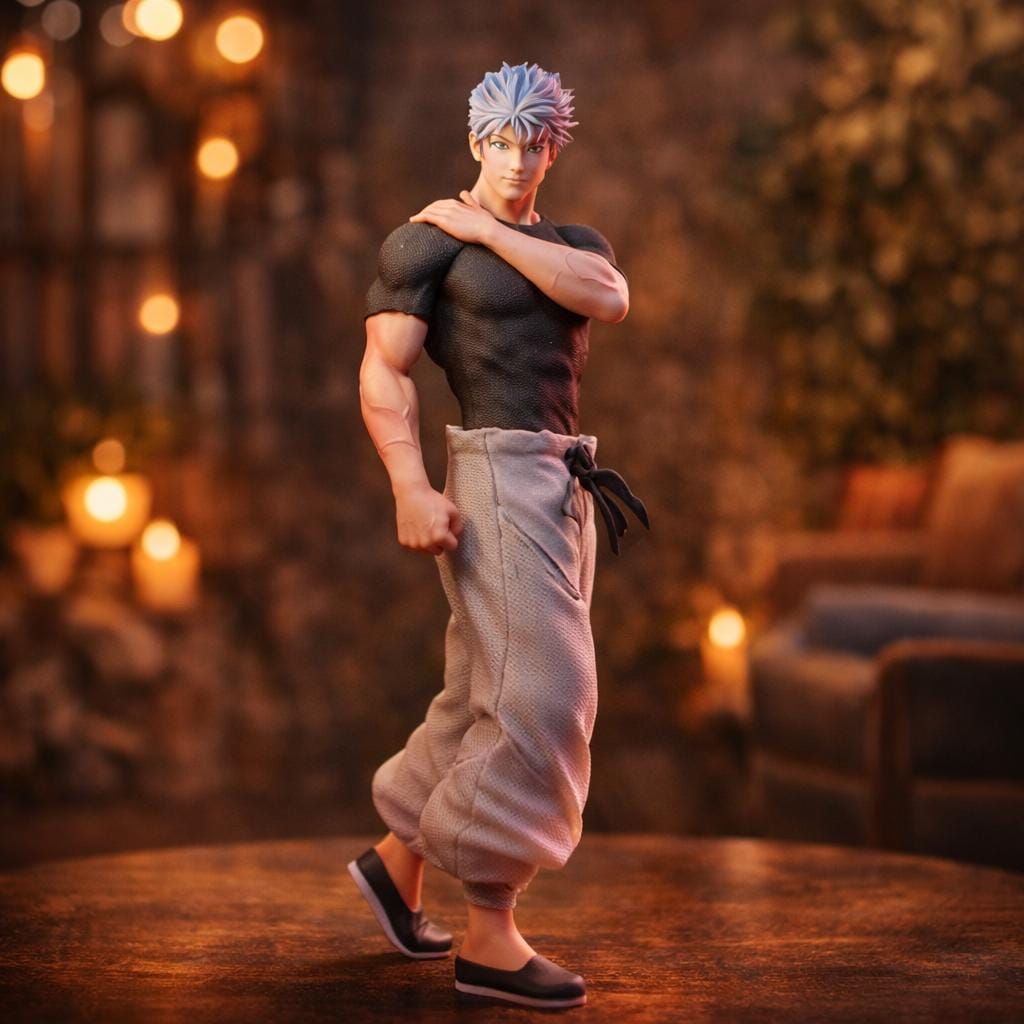 Figurine Blind Box Jujutsu Kaisen en PVC à Version Q Gojo Satoru Ryomen Sukuna Statue Action Collection Décoration Idée Cadeau Fan Anime