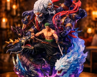 Zoro Three Sword Style Statue 21cm Epic Anime Collectible Figure