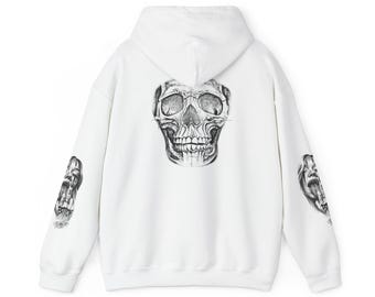 Unisex Hooded Sweatshirt | Minimal Text Design