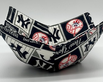 New York Yankees Handmade Bowl Cozy Microwave Safe Soup Bowl Holder
