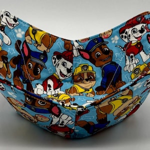 Dog Print Bowl Cozy – Microwave Safe Soup Bowl Holder – Cotton Fabric Handmade