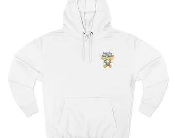 Always Unique Totally Intelligent Sometimes Mysterious hoodie | Autism Awareness ribbon puzzle heart