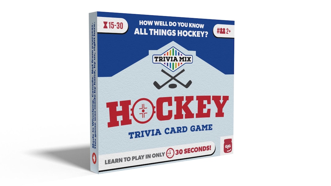 Trivia Mix: Hockey [handmade Card Game] - Etsy