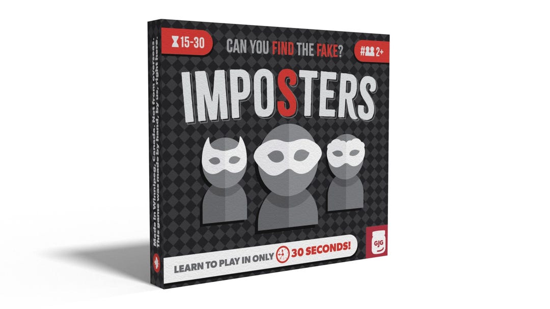 Imposters [handmade Card Game] - Etsy