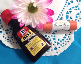 Vanilla Silk Lip Balm: All Natural Lip Balm/Chapstick Enriched with Vitamin E, Vanilla Flavor