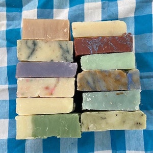 10 Clearance Soap Bars, Overstock Soap Bars, Discount Soap Bars, Bulk organic soap, Bulk natural Soap, Bulk Soap Bars, 10 Soap Bars, Soap image 1