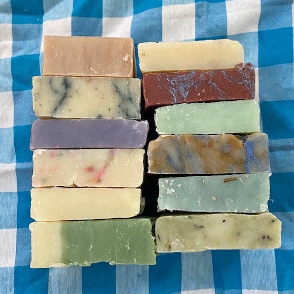 10 Clearance Soap Bars, Overstock Soap Bars, Discount Soap Bars, Bulk organic soap, Bulk natural Soap, Bulk Soap Bars, 10 Soap Bars, Soap