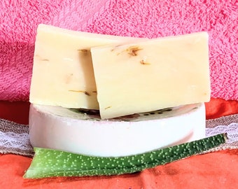 Aloe Calendula Soap Bars: Wholesale Soap Bars, Soap for Resale, Private Label Soap, Bulk Soap Bars
