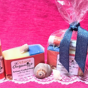 Ocean Spa Set, Ocean Mist, Ocean Bath Set, Ocean Mist Gift Set, Bath Gift Set, Spa Gift Set, Spa Gift Set, Shower Favor, stocking stuffer