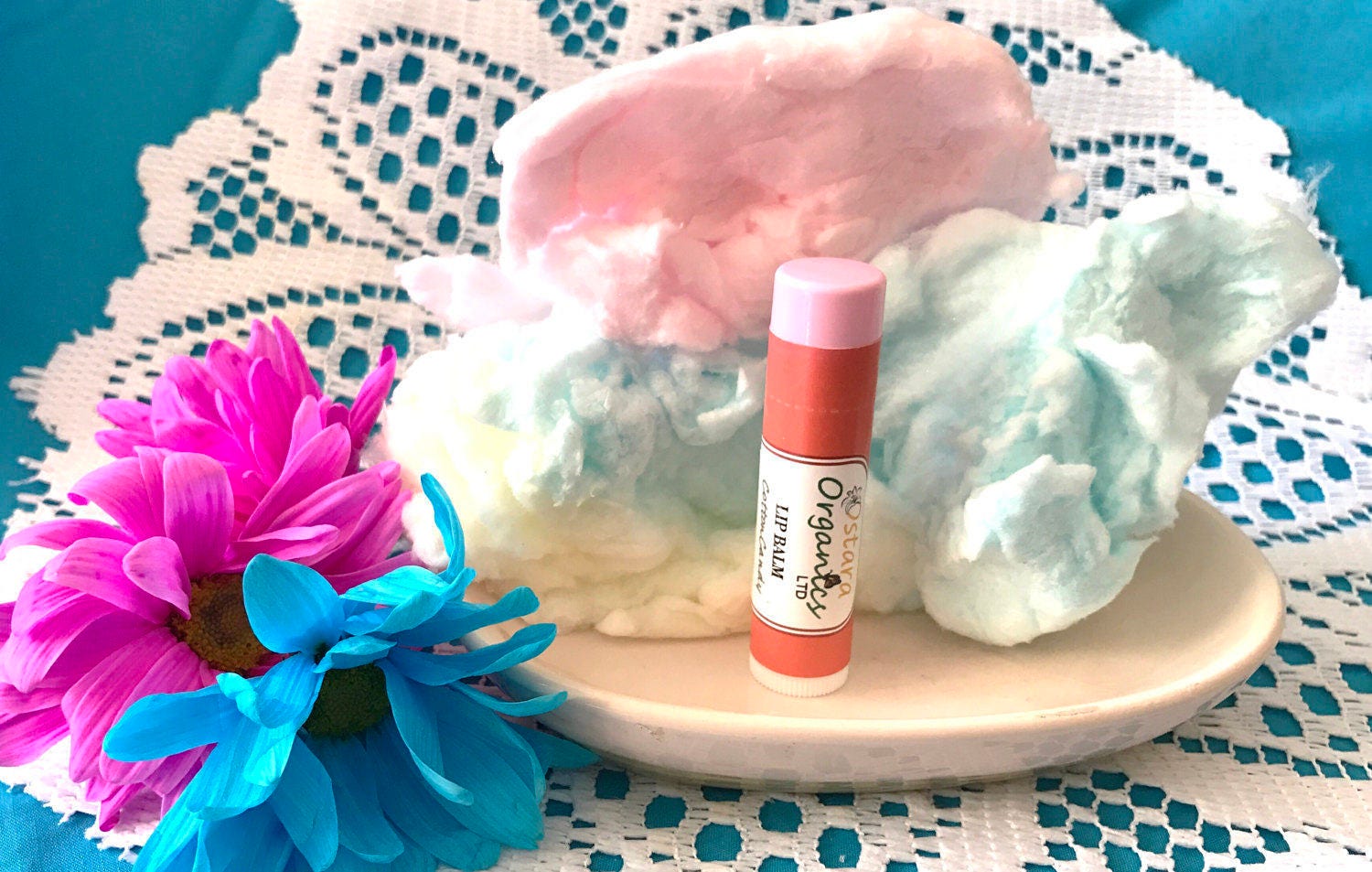 Cotton Candy Lip Balm Cotton Candy Chapstick Cotton Candy Etsy