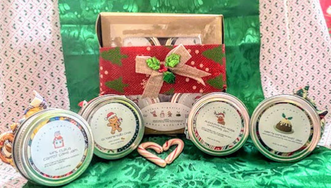 Gourmet Jam Gift Box, Holiday Jam Gift, Food Gift Set, Gourmet Jam
