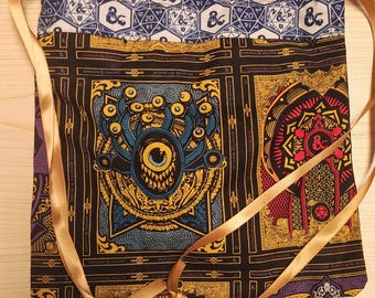 Dungeons and Dragons drawstring bag