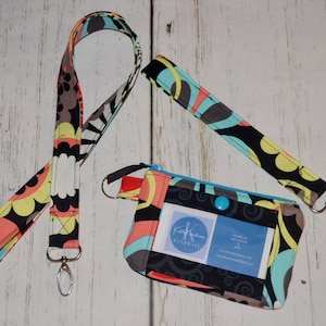 ID Wallet, Zipper Pouch, Coin Pouch, ID Pouch and Lanyard, Nurse Zipper Pouch and Wristlet, Teacher Gift, ID Wallet & Wristlet, Badge Pouch