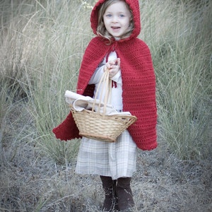 Crochet Little Red Riding Hood pattern Permission to sell finished product-INSTANT DOWNLOAD image 3