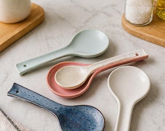 Stoneware Spoon Rest | Handmade in Portugal