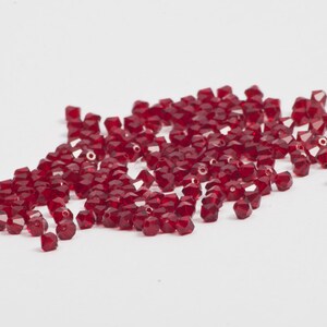 Swarovski Crystal July Birthstone Crystal Bead Lot 4mm- 100 Count
