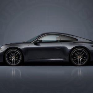 Porsche 911 Paint to Sample Custom Swatch Poster