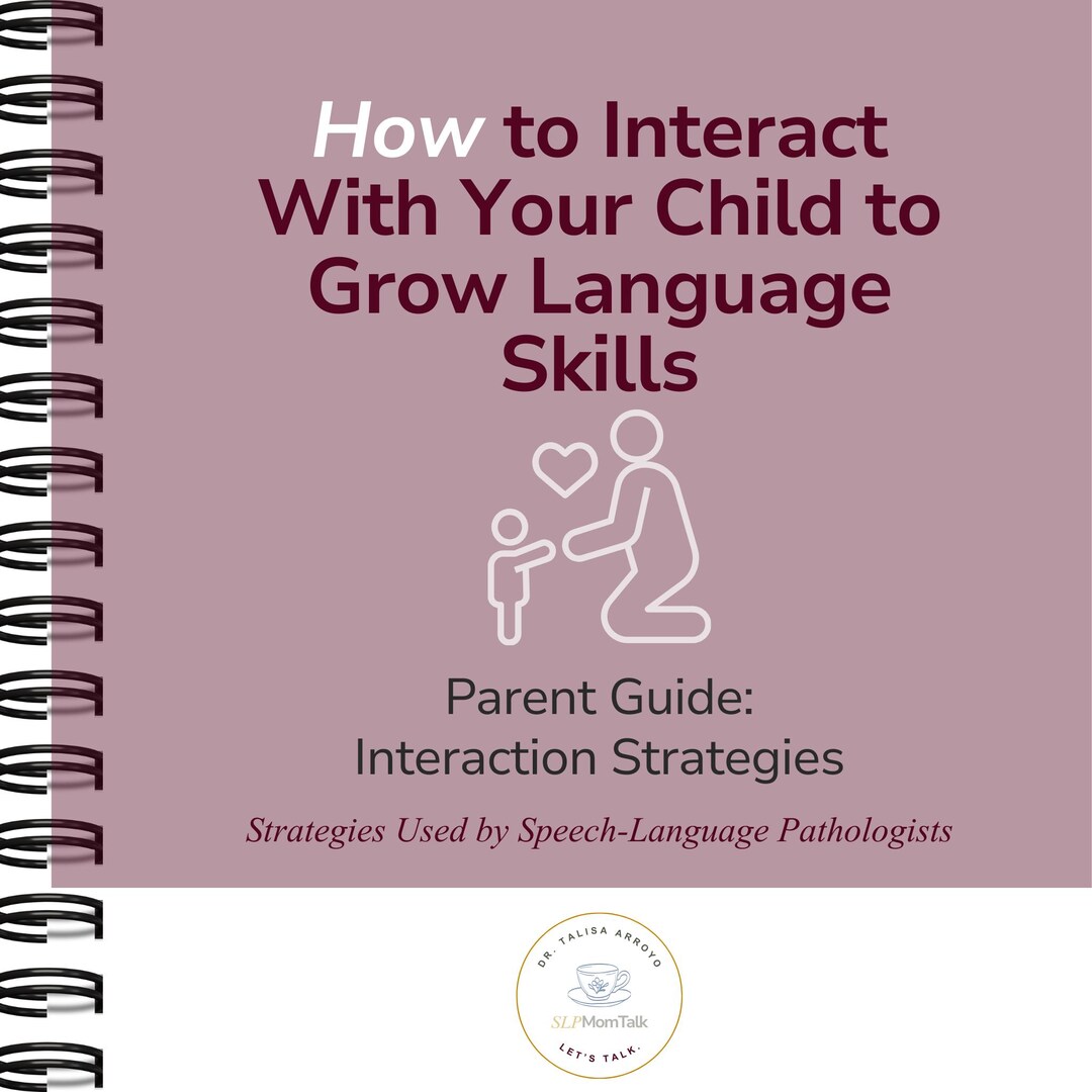 Interact Programme Language Learning How to Interact With Your Child to Grow Language - Etsy