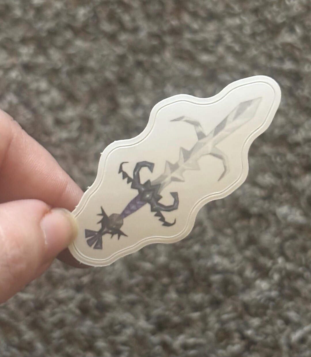 Pretty OSRS AGS Sword Sticker Decal - Etsy
