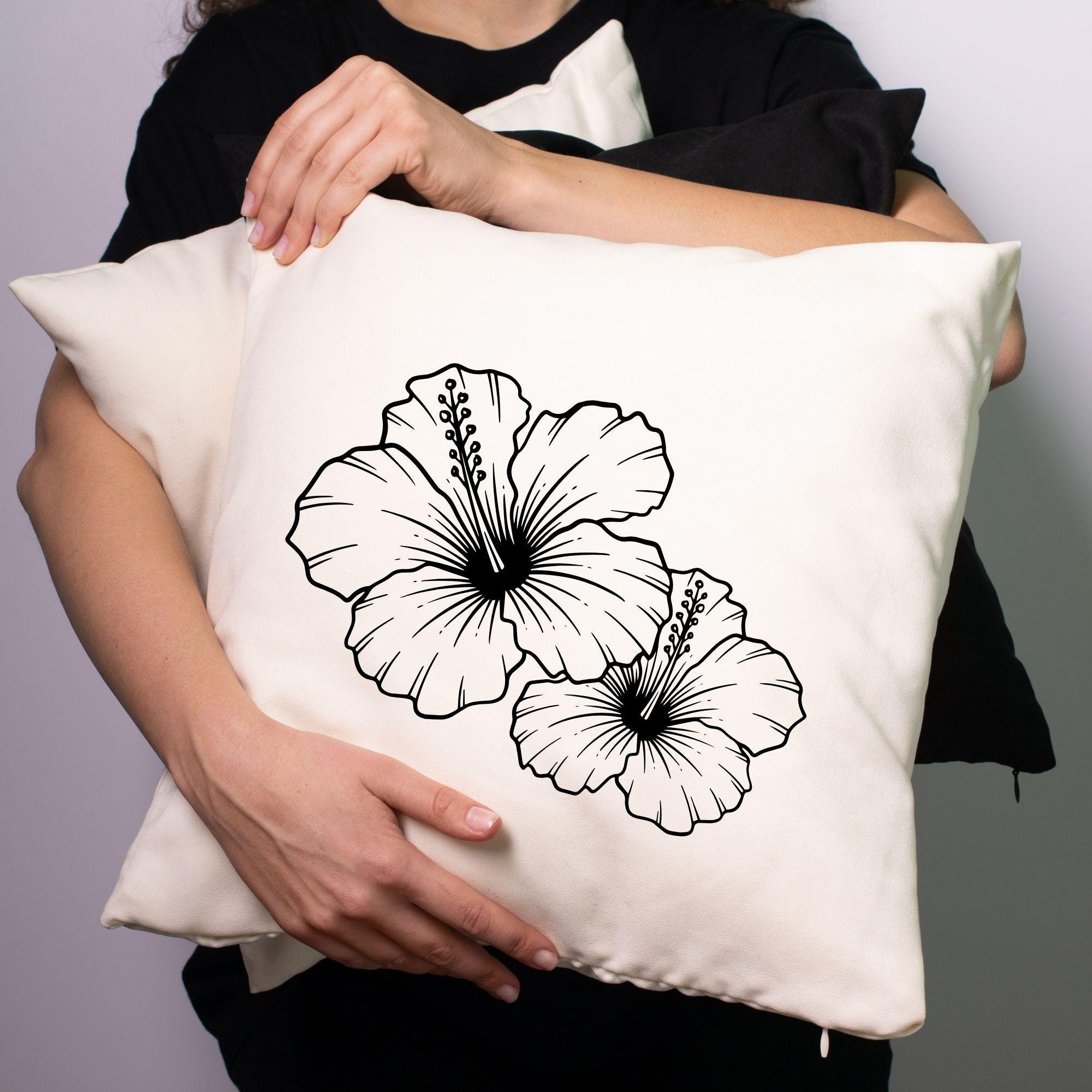 Hibiscus SVG Bundle, Hibiscus Flower Png, Silhouettes Cut File (digital ...