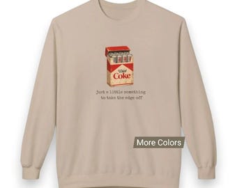 Vintage Diet Coke Six Pack illustration sweatshirt | soda graphic crewneck