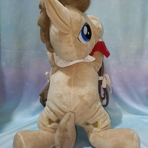 Dr Whooves-inspirerad plyschryggsäck