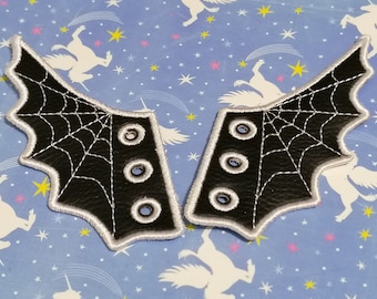 Shoe Wings - Spiderweb Bat Wings