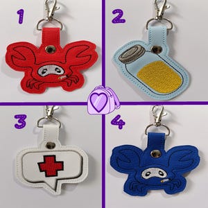 Team Fortress 2 Inspired Keychains / Bag Charms