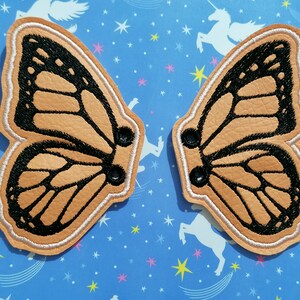 Shoe Wings - Butterfly wing design