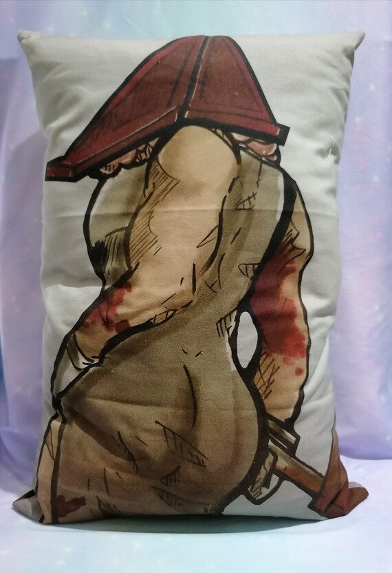Pyramid Head Inspired Daki Pillow With Bum Squeaker Etsy